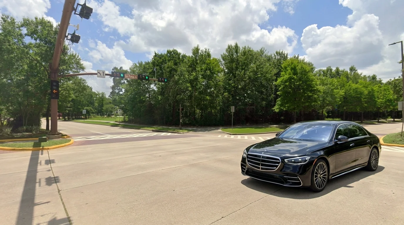 Luxury transportation in The Woodlands, Texas