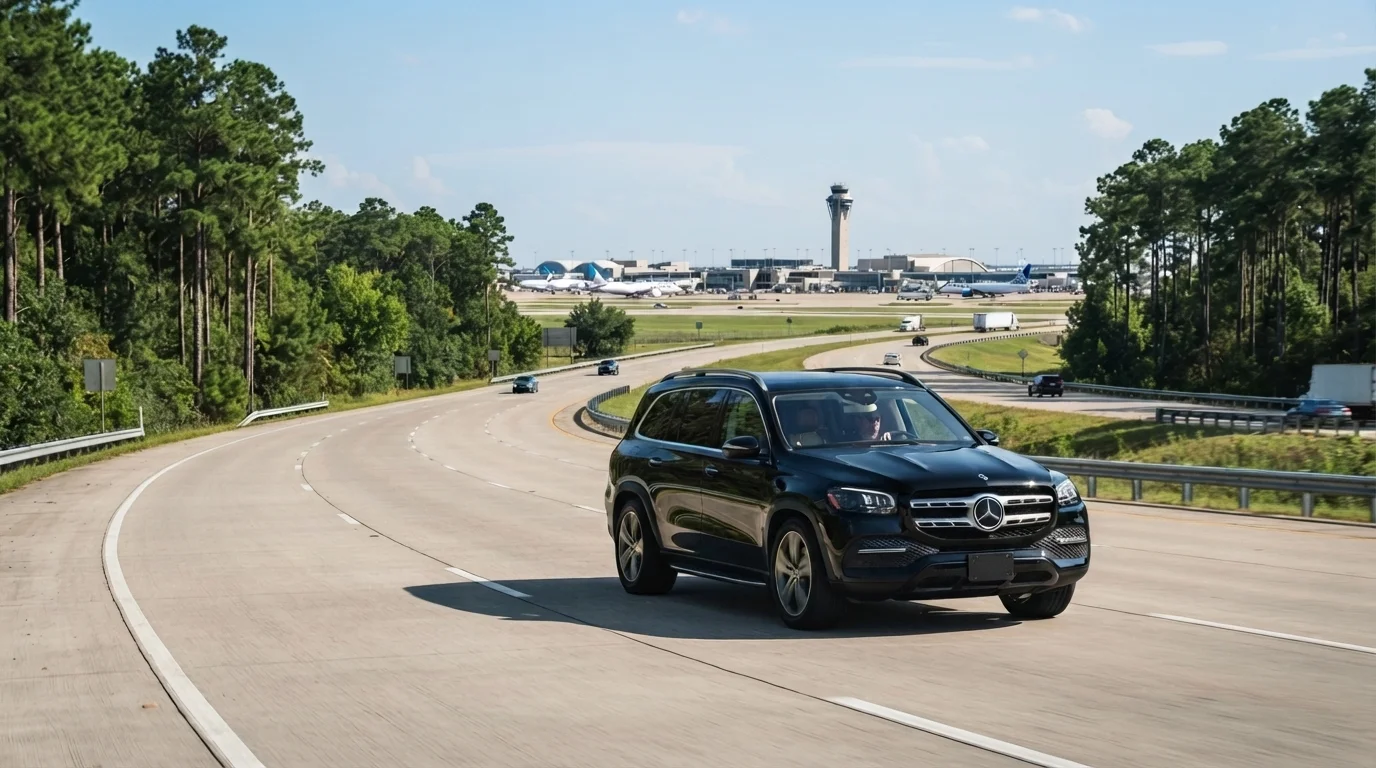 The Best Way to Get from The Woodlands to IAH