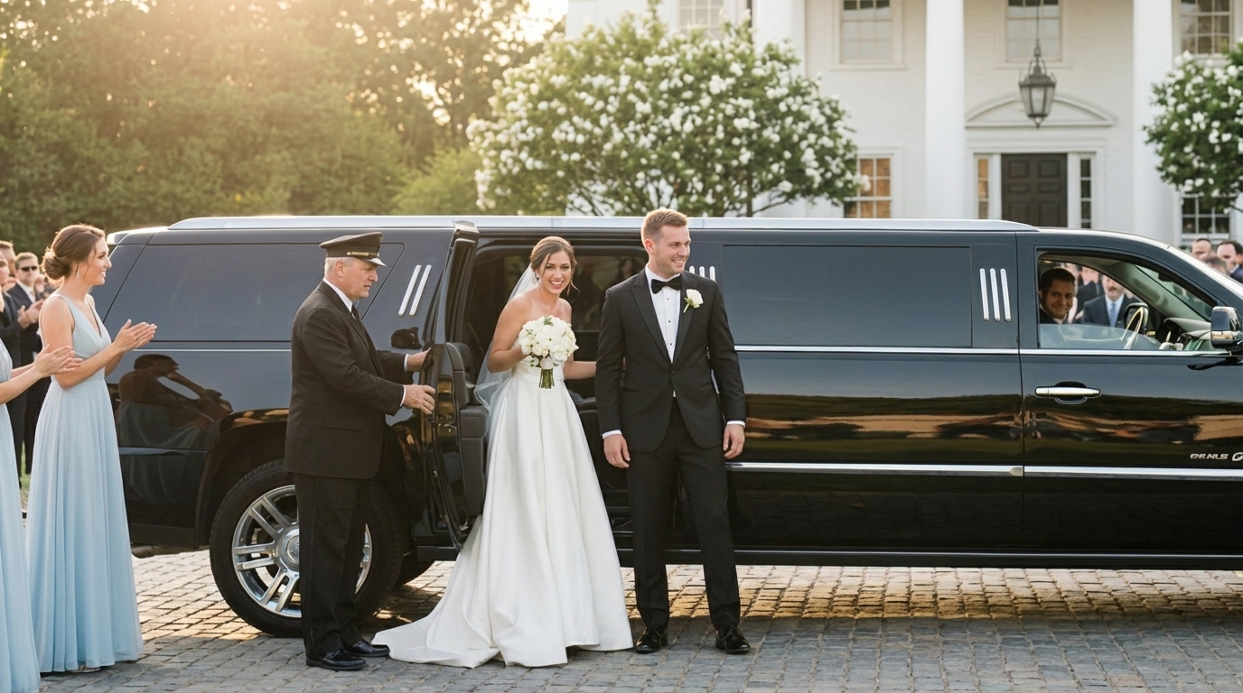 Houston Wedding Limo Service — Lusso Black Car