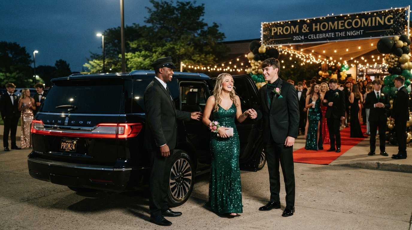 Prom & Homecoming transportation in Houston