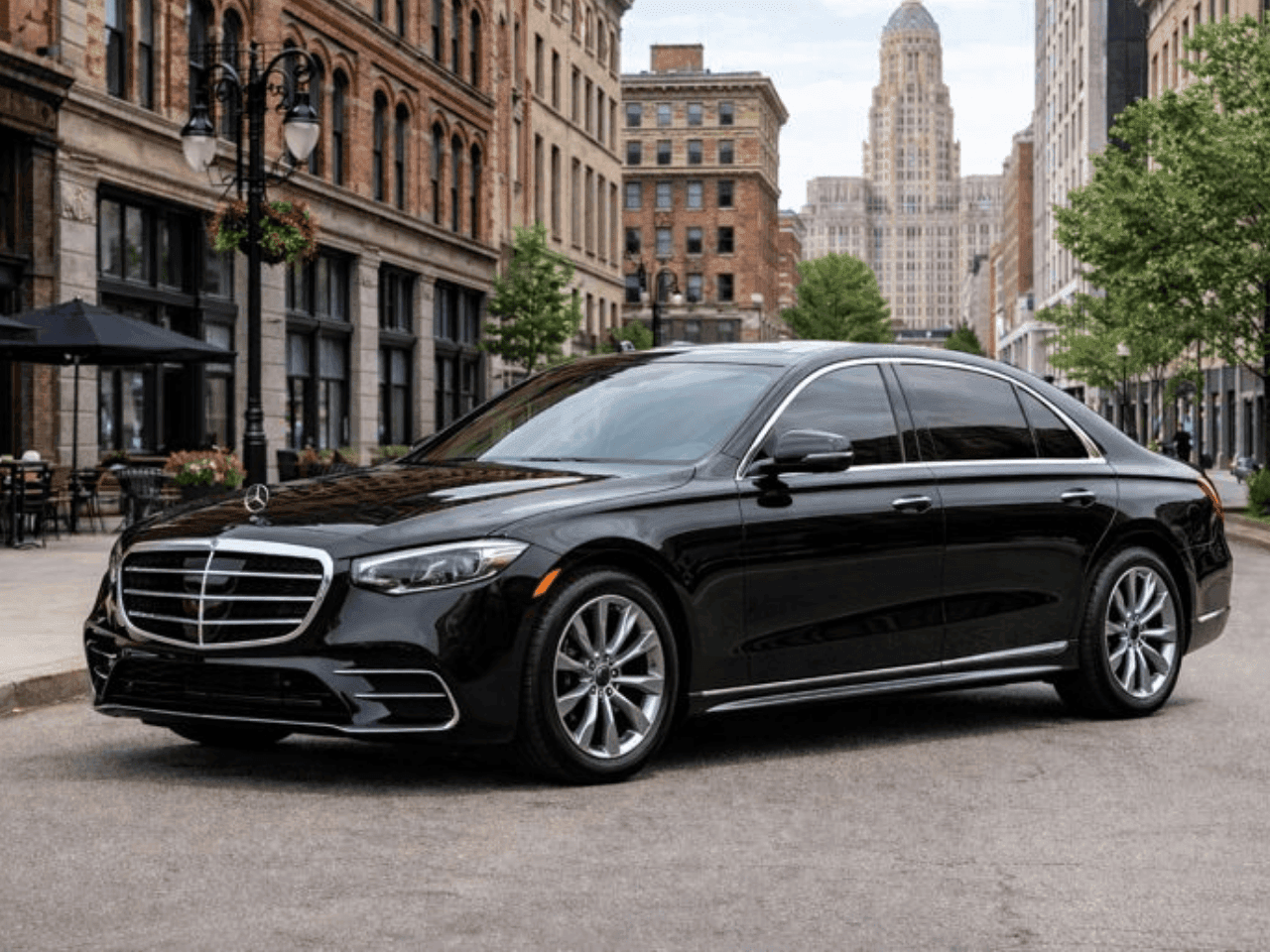 black car for black car service in Spring, TX